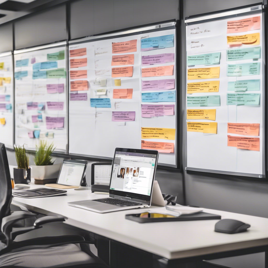 gestión del flujo de trabajo con método Kanban